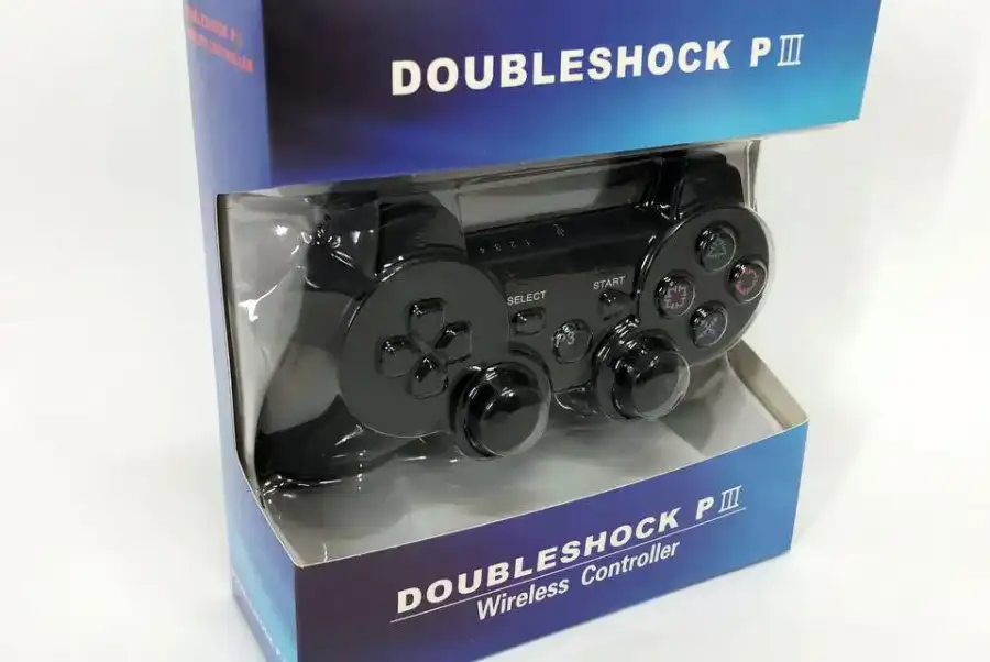 Ігровий бездротовий геймпад Doubleshock PS3/PC аку