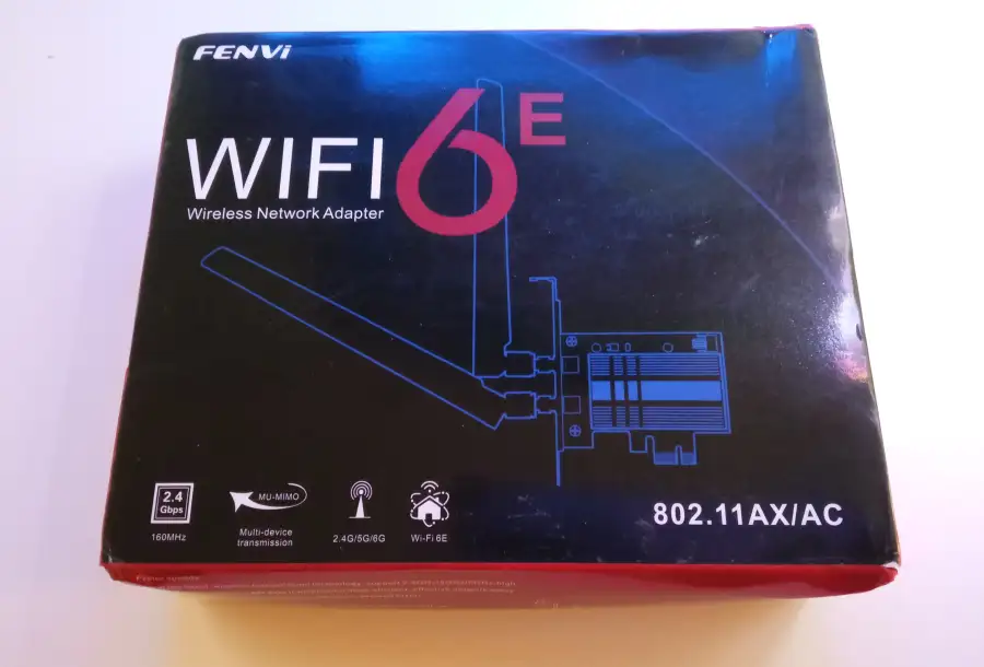 Сетевая карта PCI E WiFi 6E AX210 FV-AXE3000 5374M