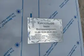 Табличка з нержавійки на хрест , пам'ятник  20-15с, Постачальники та роздрібні продавці товарів, Постачальники та роздрібні продавці інших товарів