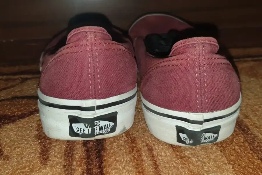 Кеди Vans 37 розмір 23,5см бордові