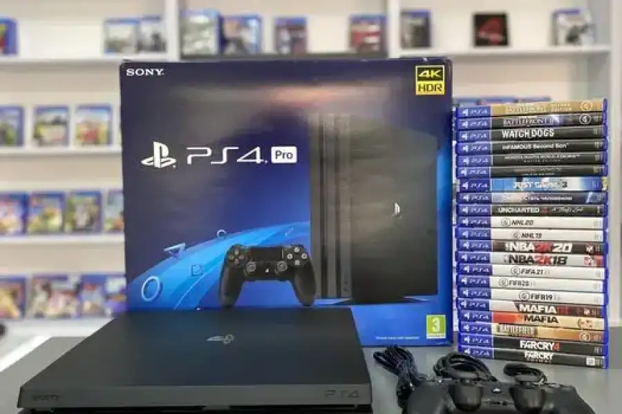 PlayStation 4 Pro + 3 гри на вибір, з гарантією !